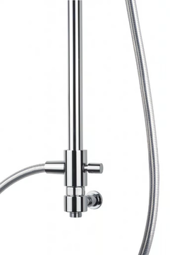ECHO CLASSIC - Wall-mounted thermostatic brass shower panel with hand shower by Tender rain - view 3